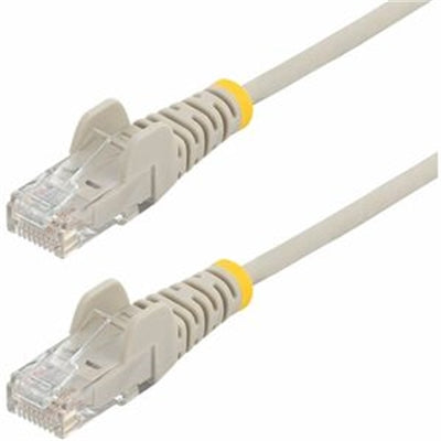 4ft Green Slim Cat6 Ethernet Cable, Snagless, 100w Poe, Utp, Lszh, 28awg Bare Co