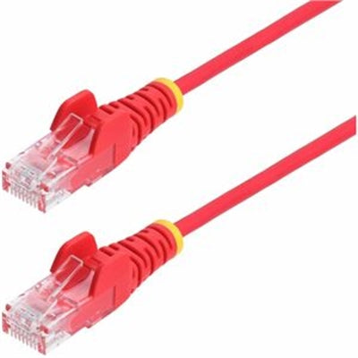 4ft Purple Slim Cat6 Ethernet Cable, Snagless, 100w Poe, Utp, Lszh, 28awg Bare C