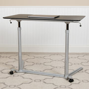 Merritt Sit-Down, Stand-Up Black Computer Ergonomic Desk with 37.375"W Top (Adjustable Range 29" - 40.75")