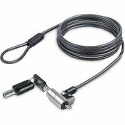 StarTech.com Nano Laptop Cable Lock 6ft (2m) Anti-Theft Keyed Lock Security Cable Locks Nano Slot Notebooks for EliteBook/LenovoX1/2-1 Laptops Cut-Res