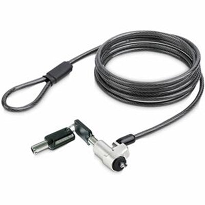 StarTech.com Laptop Cable Lock Compatible with Noble Wedge; 6Ft (2m) Anti-Theft Keyed Lock Security Cable for Dell XPS/Latitude/2-in-1 Notebooks Cut-R