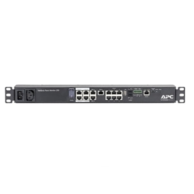 APC - Rack Mount, Security and Environmental Appliance, NetBotz, 250A - Black