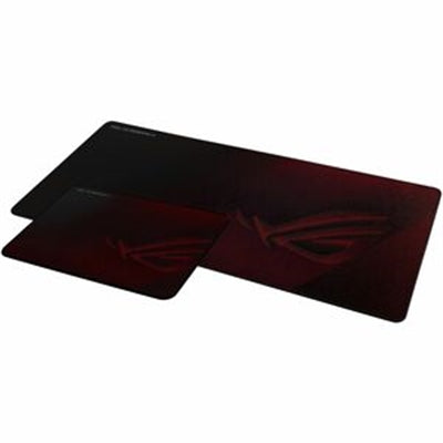 ASUS - NC08 ROG Scabbard II Mouse Pad, Nano Tech, Water/Oil/Dust-Repellent - Black