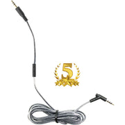 HamiltonBuhl Deluxe Active Noise-Cancelling Cord - Converts Headphone to Headset
