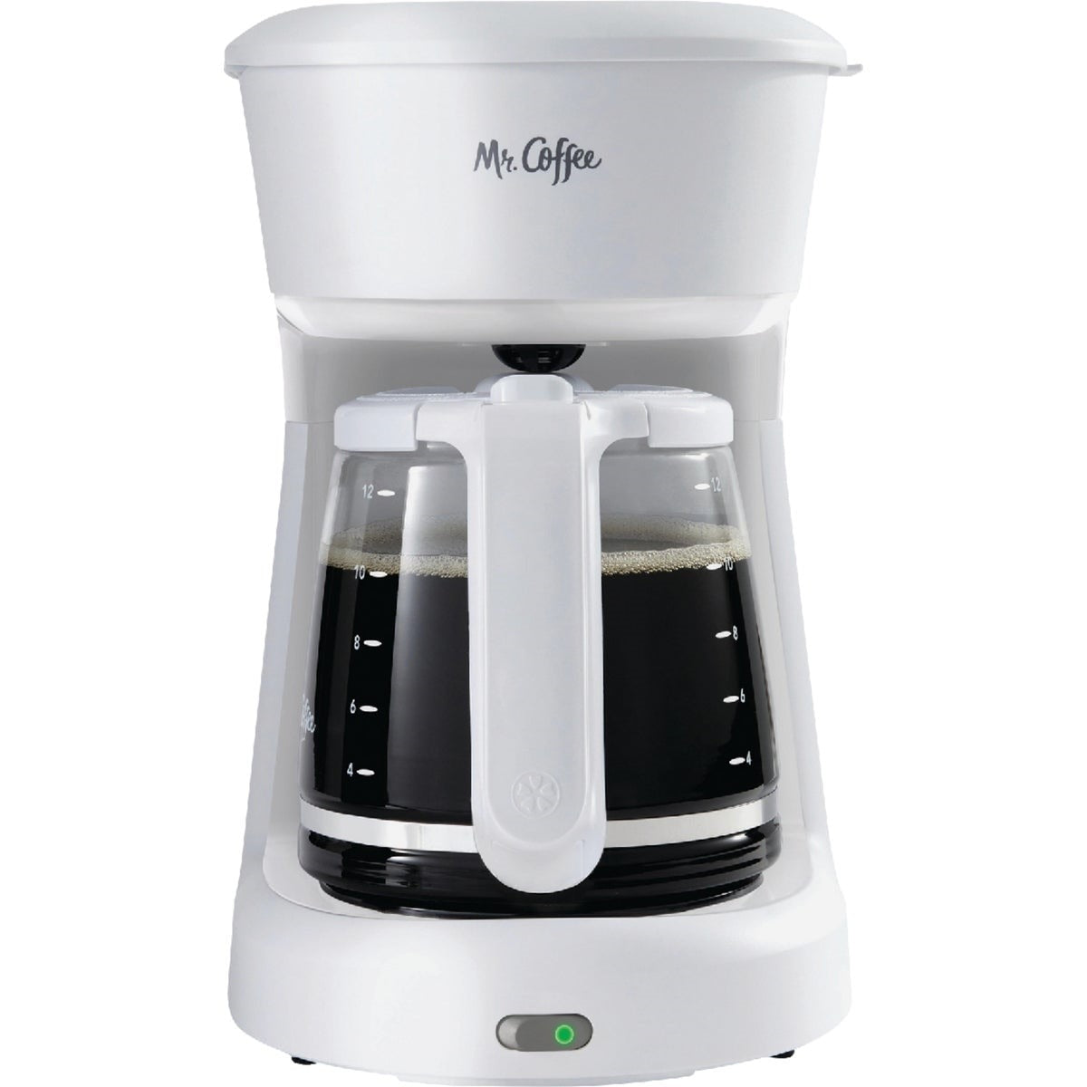 Mr Coffee 12 Cup Switch White Coffee Maker