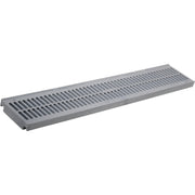 NDS 4-1/4 In. W Gray Structural Foam Polyethylene Channel Grate