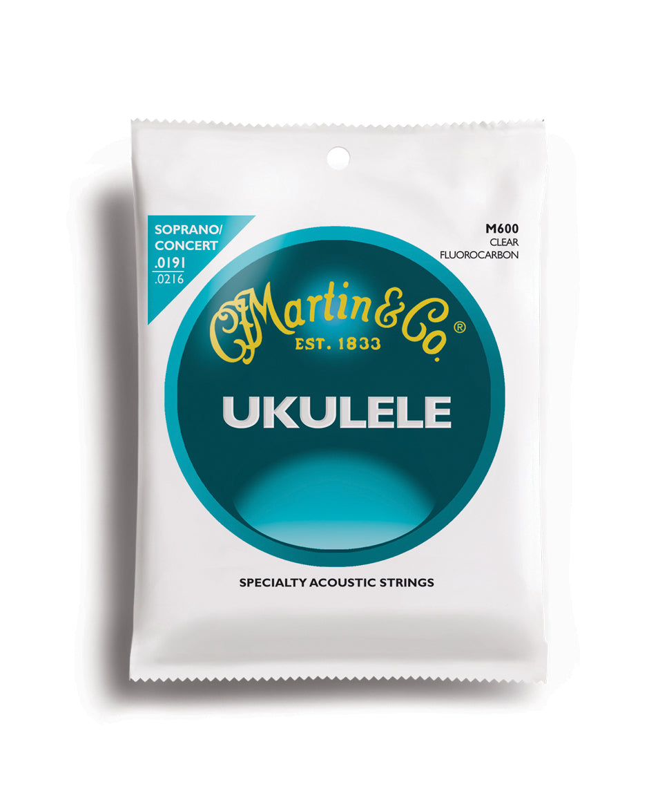 Martin M600 E101 Soprano/Concert Ukulele Strings. 191-220