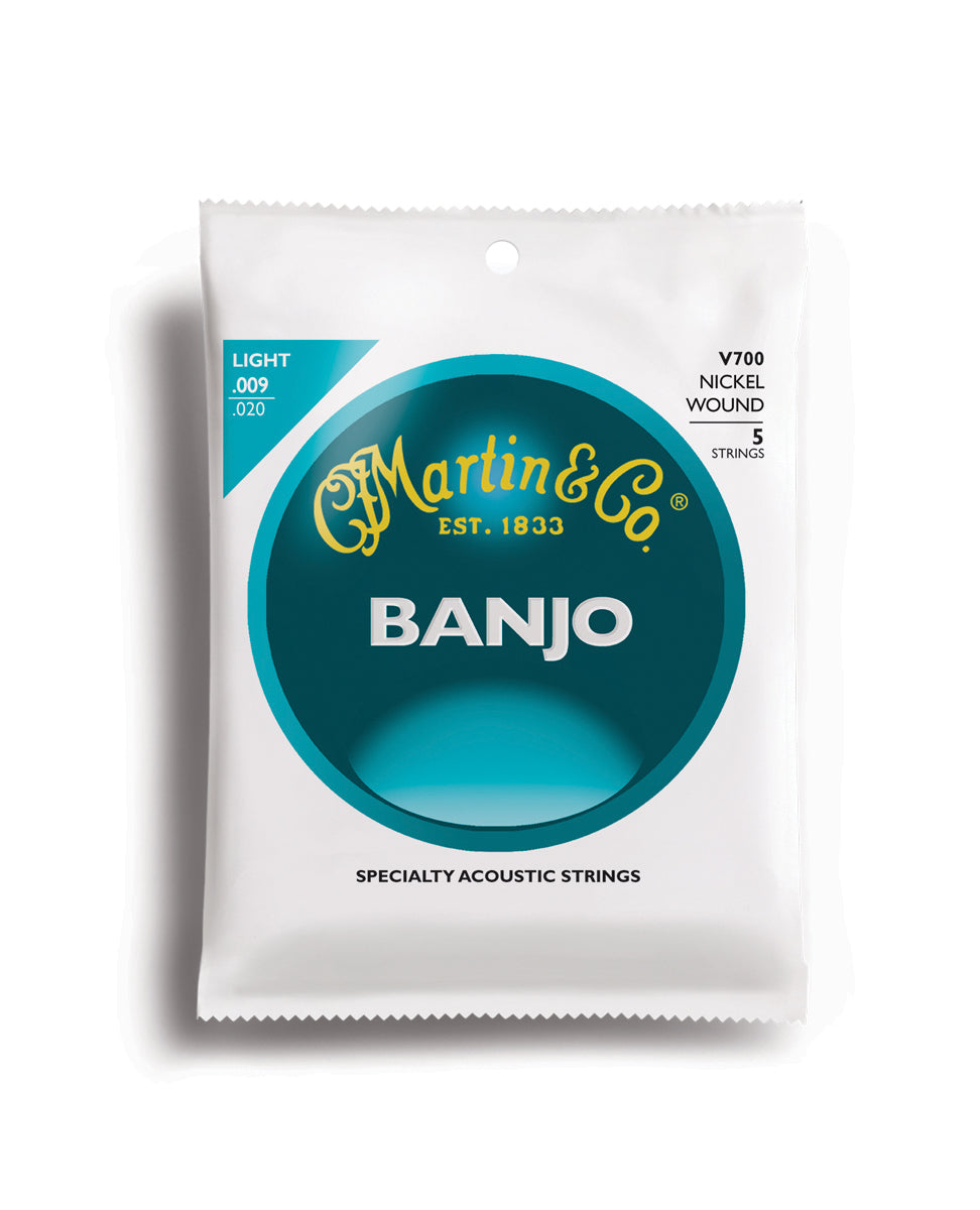 Martin V700 Vega Light (5 String) Banjo Strings. 9-20