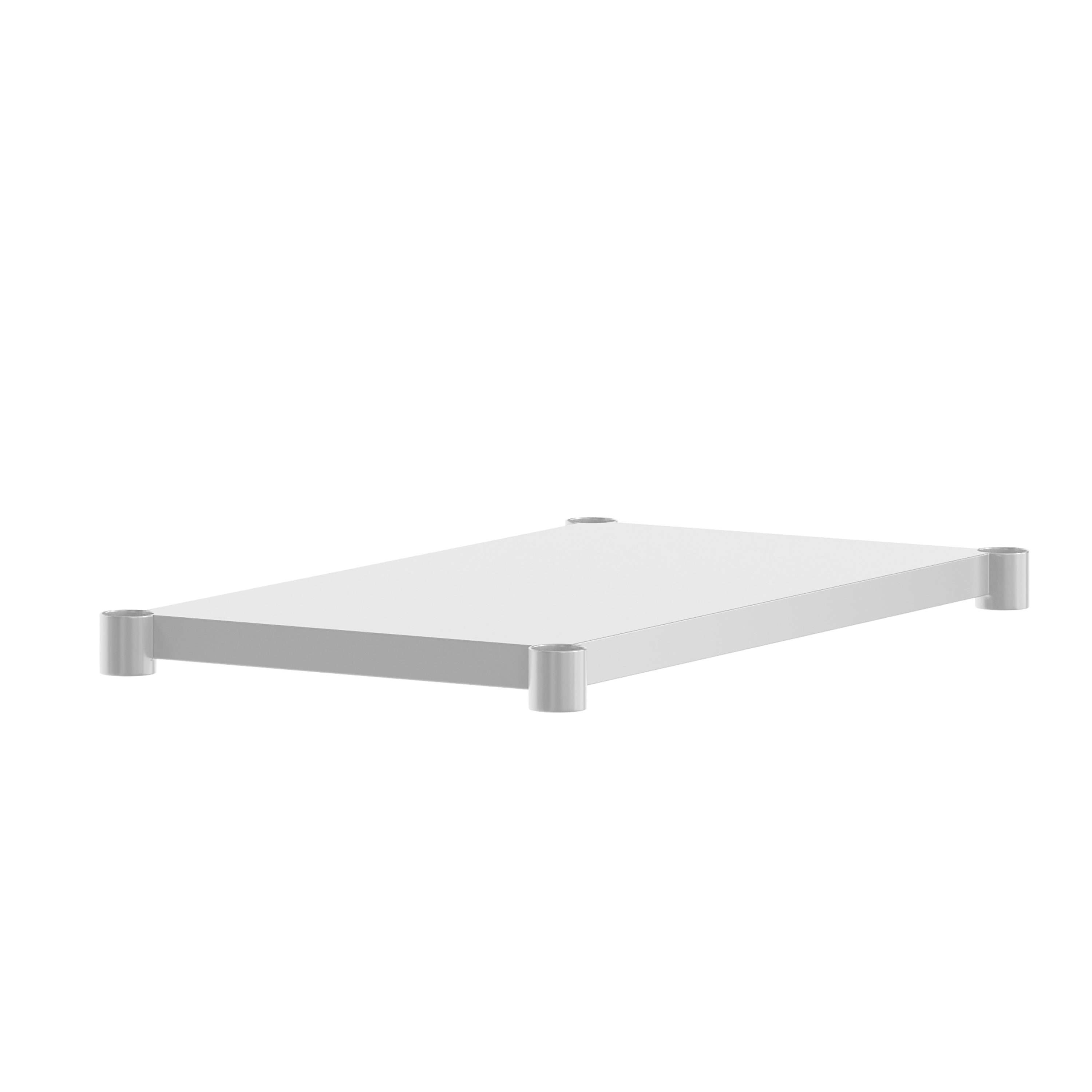 Woodford Galvanized Under Shelf for Prep and Work Tables - Adjustable Lower Shelf for 24" x 36" Stainless Steel Tables