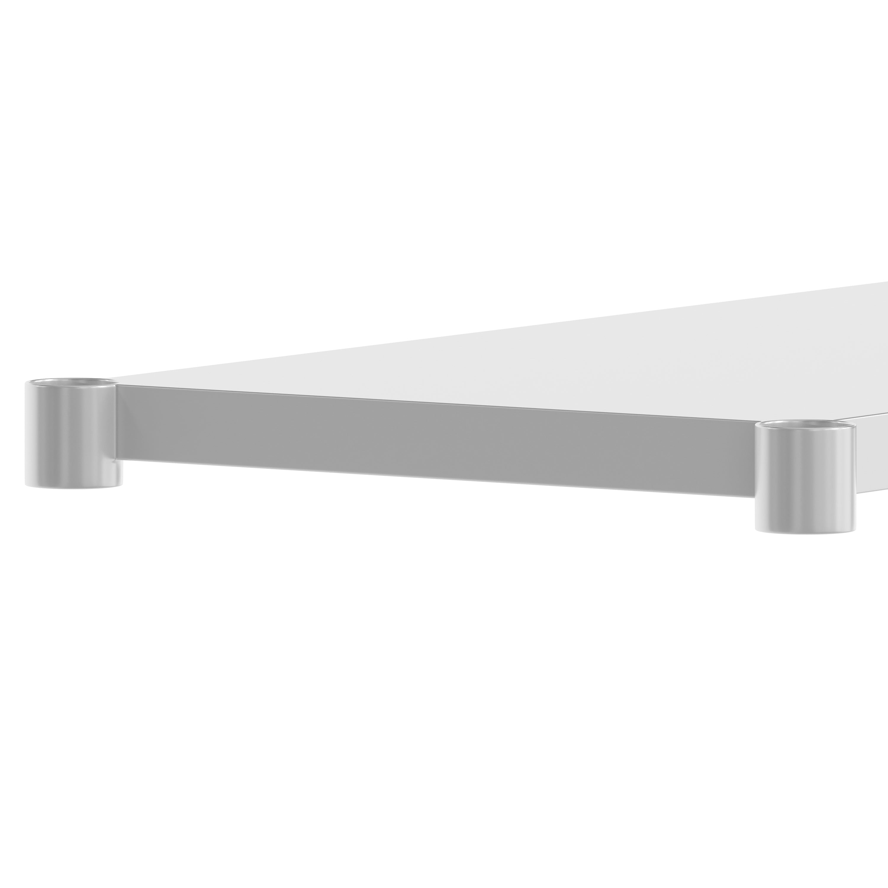Woodford Galvanized Under Shelf for Prep and Work Tables - Adjustable Lower Shelf for 24" x 36" Stainless Steel Tables