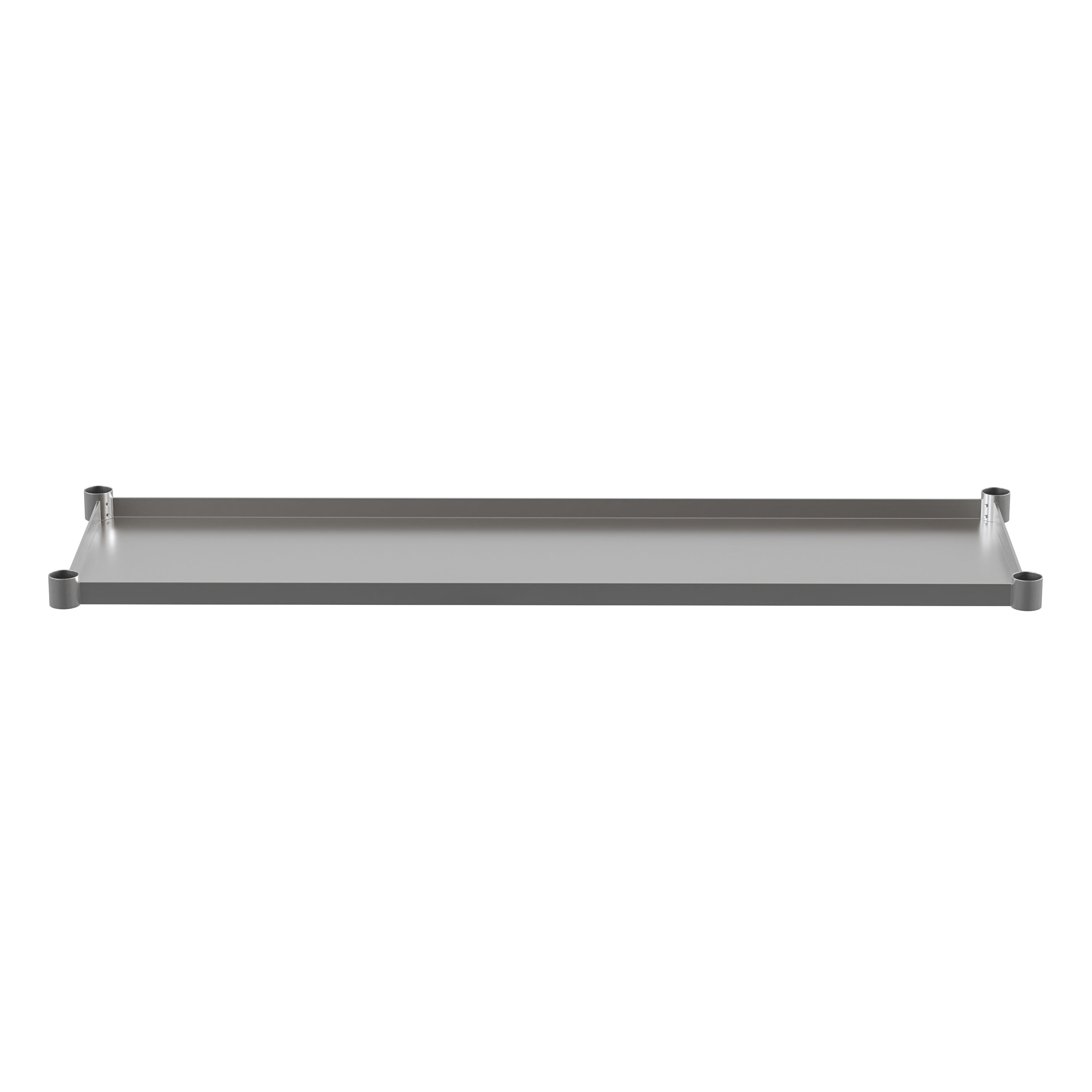 Woodford Galvanized Under Shelf for Prep and Work Tables - Adjustable Lower Shelf for 24" x 60" Stainless Steel Tables