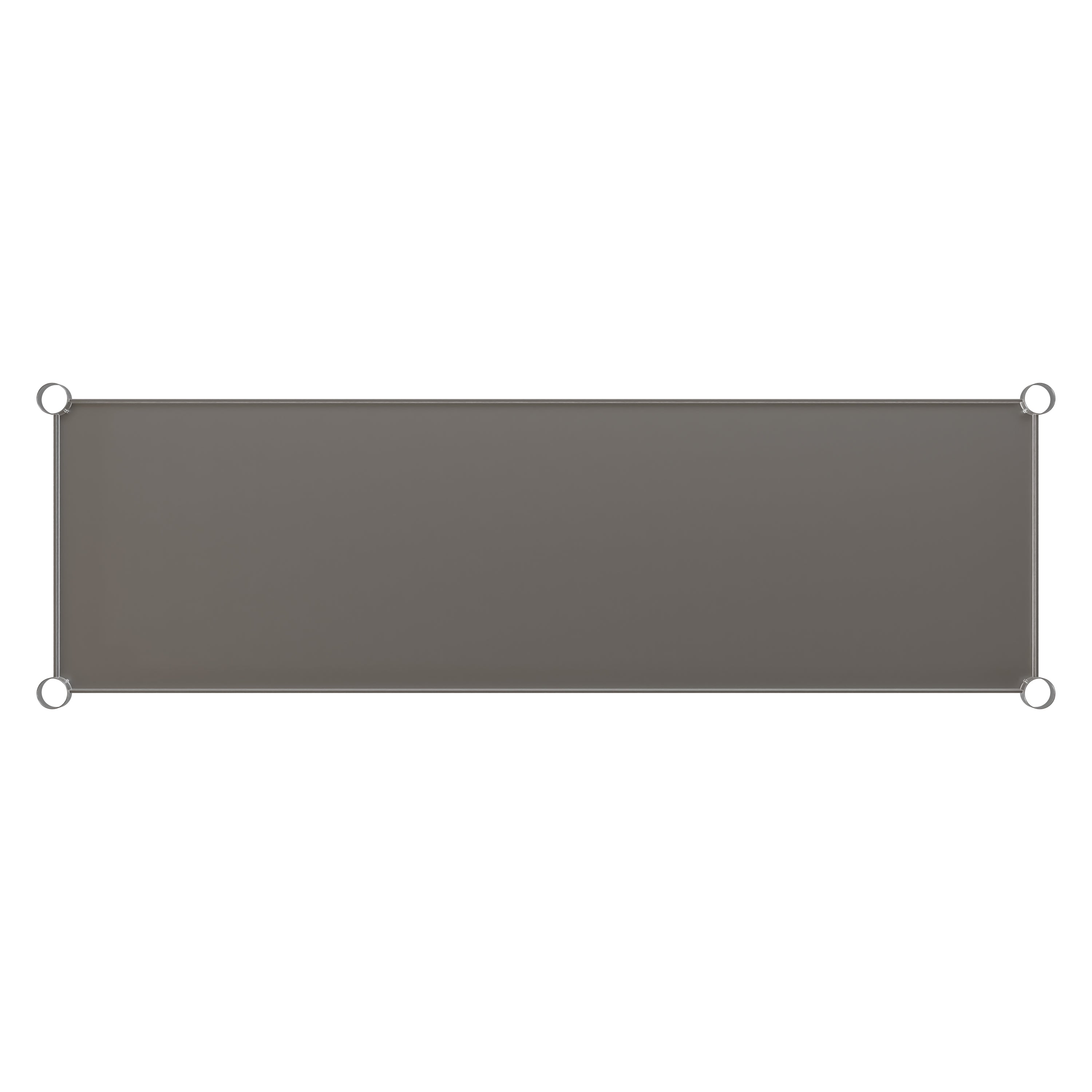 Woodford Galvanized Under Shelf for Prep and Work Tables - Adjustable Lower Shelf for 24" x 60" Stainless Steel Tables