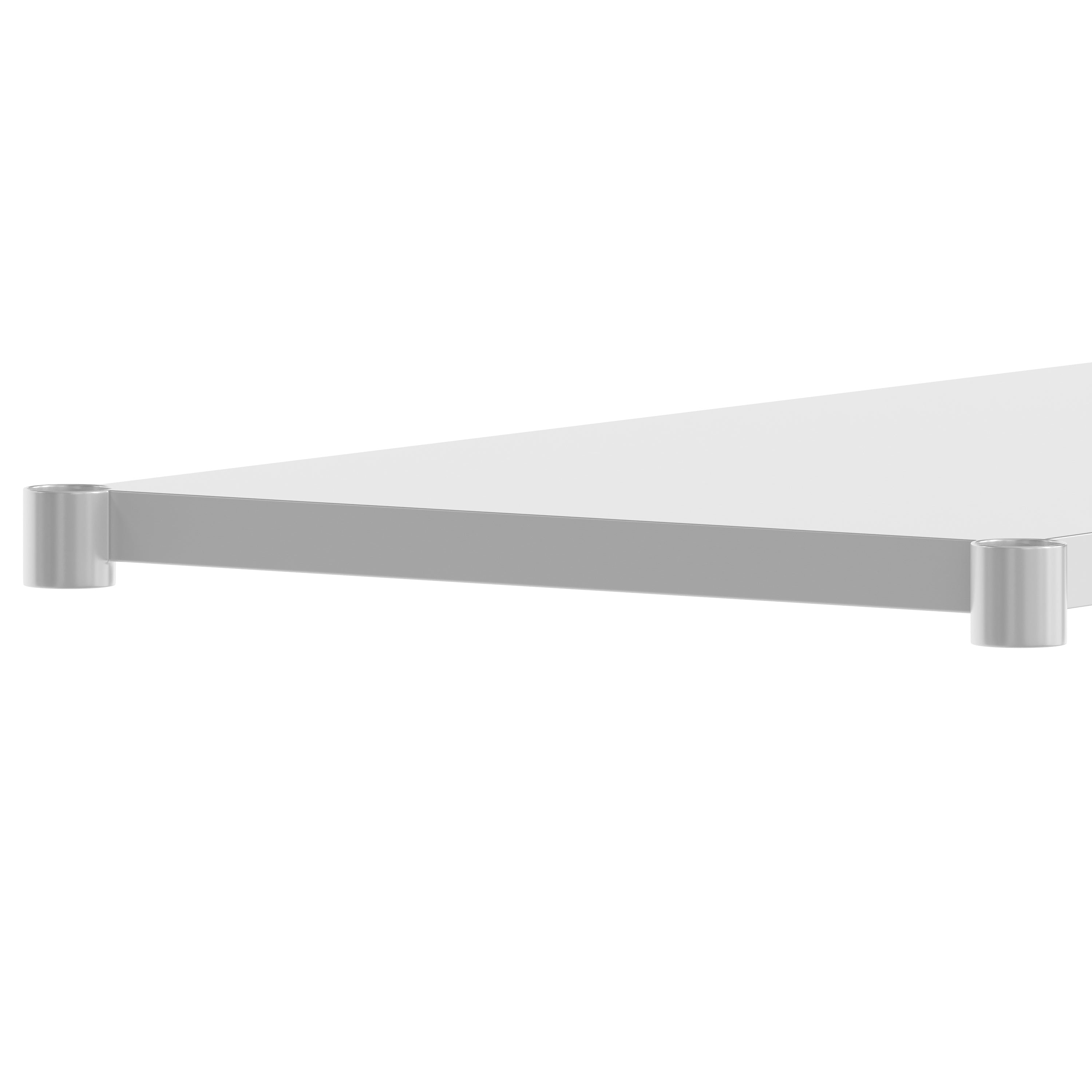 Woodford Galvanized Under Shelf for Prep and Work Tables - Adjustable Lower Shelf for 24" x 72" Stainless Steel Tables
