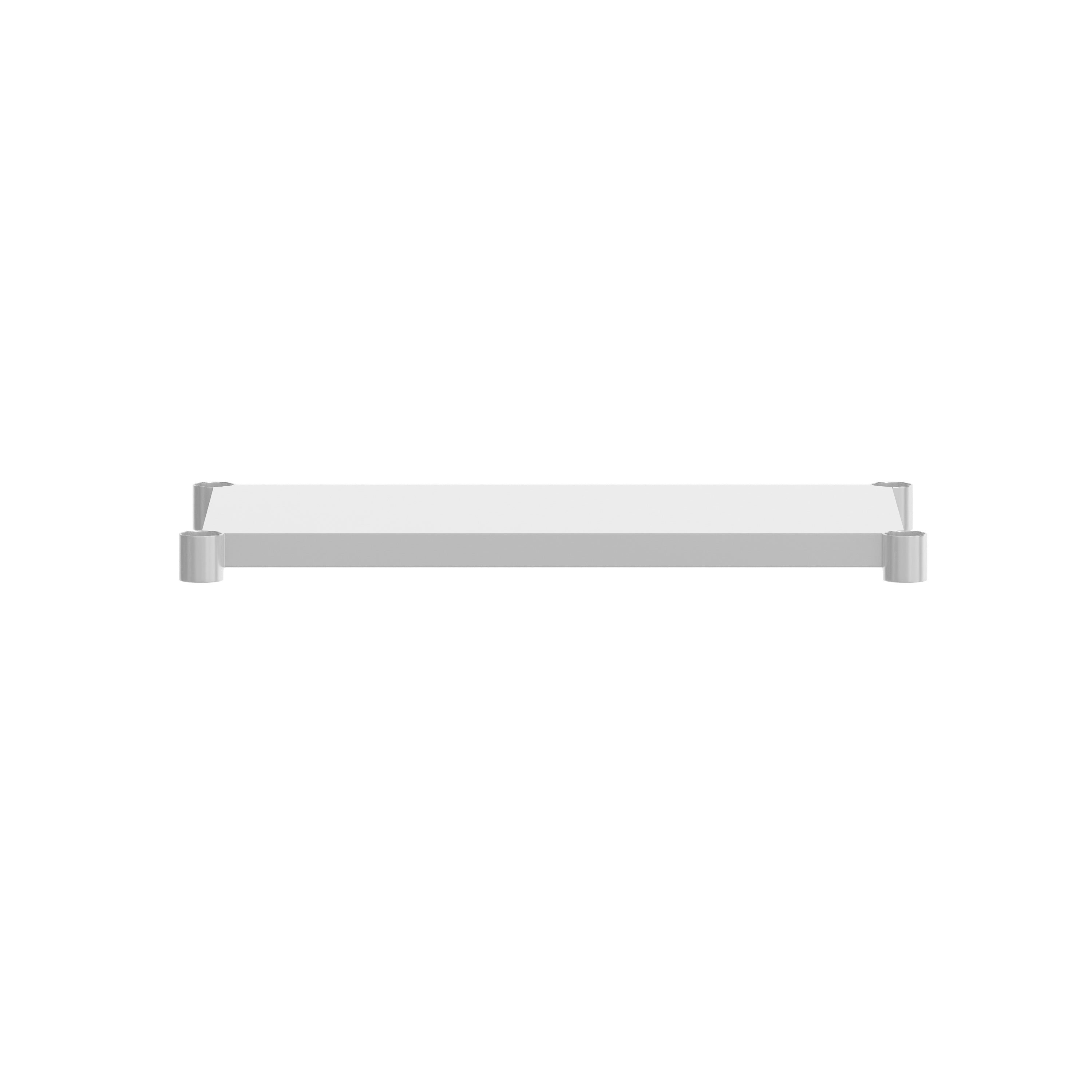 Woodford Galvanized Under Shelf for Prep and Work Tables - Adjustable Lower Shelf for 30" x 48" Stainless Steel Tables