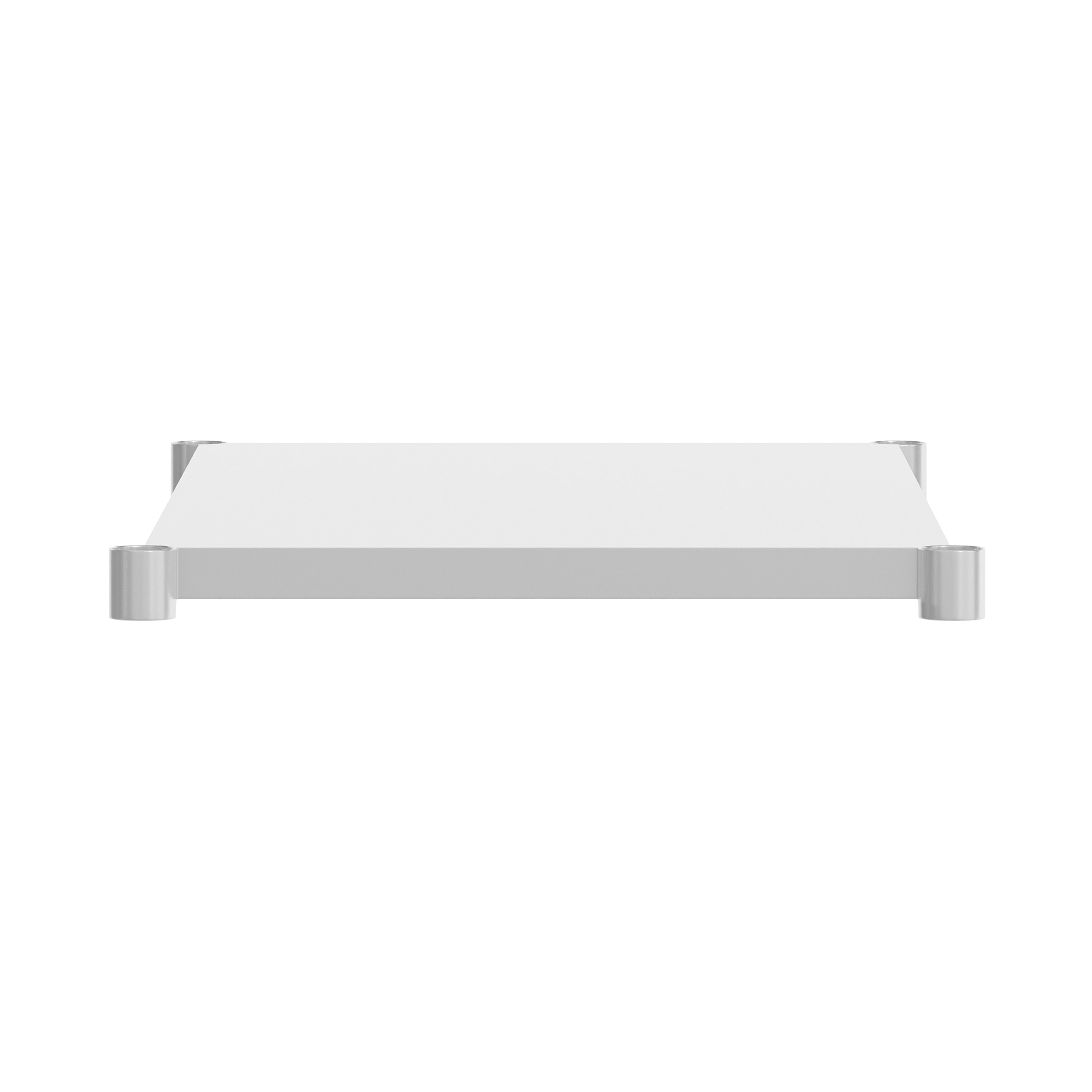Woodford Galvanized Under Shelf for Prep and Work Tables - Adjustable Lower Shelf for 30" x 48" Stainless Steel Tables