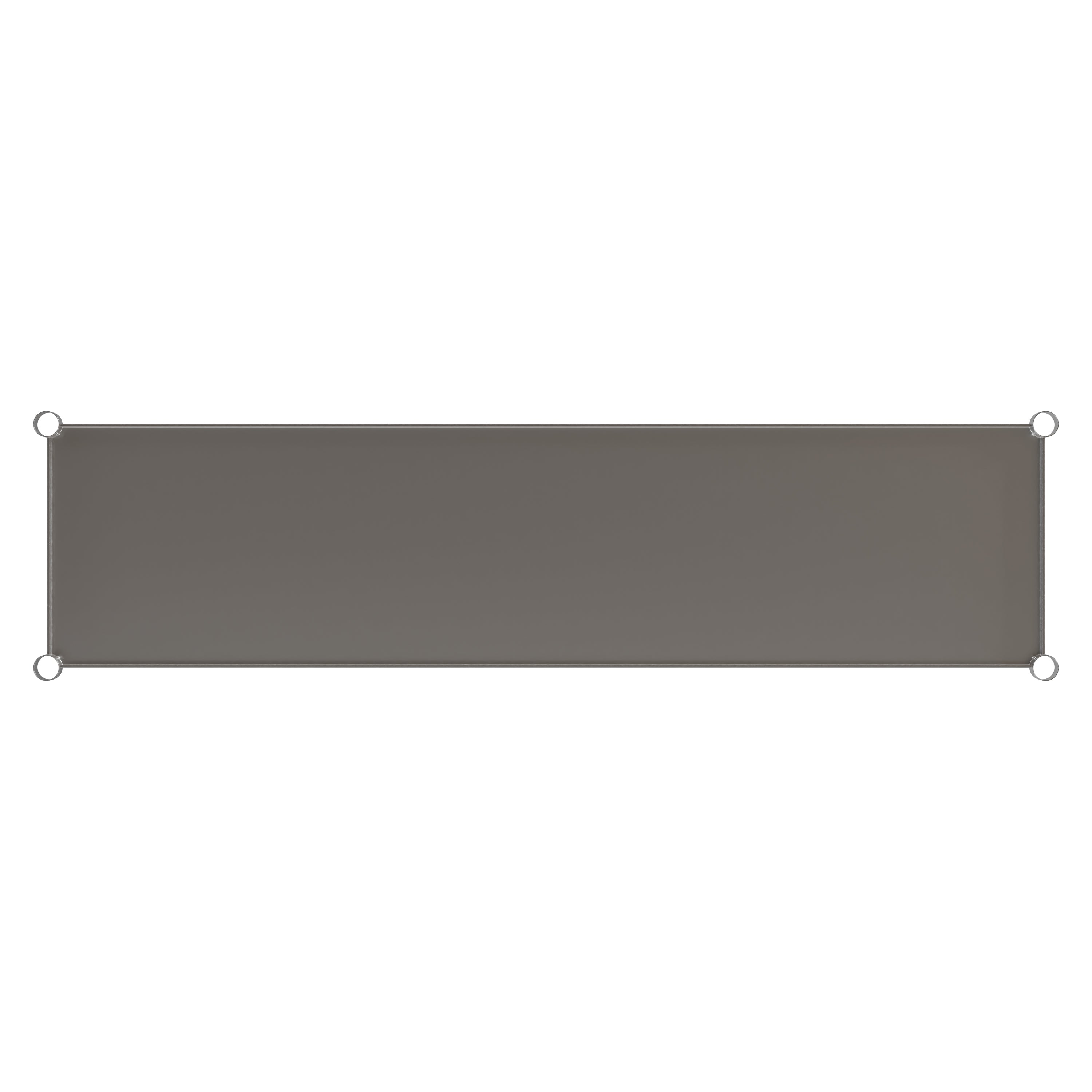 Woodford Galvanized Under Shelf for Prep and Work Tables - Adjustable Lower Shelf for 30" x 72" Stainless Steel Tables
