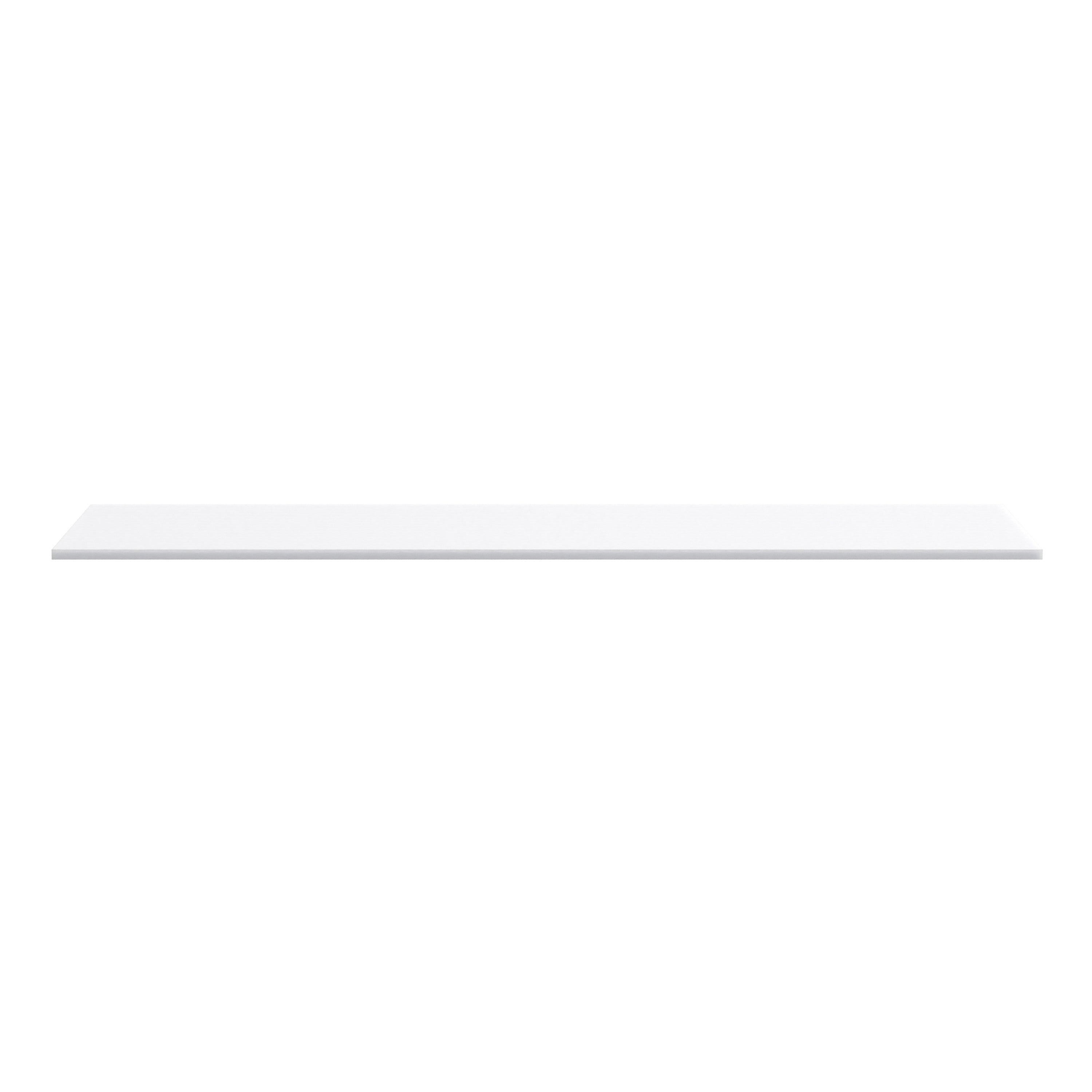 Denton Commercial Grade NSF Certified High-Pressure 0.75" Thick Poly Top Cutting Board with Brackets for Kitchen Tabletop