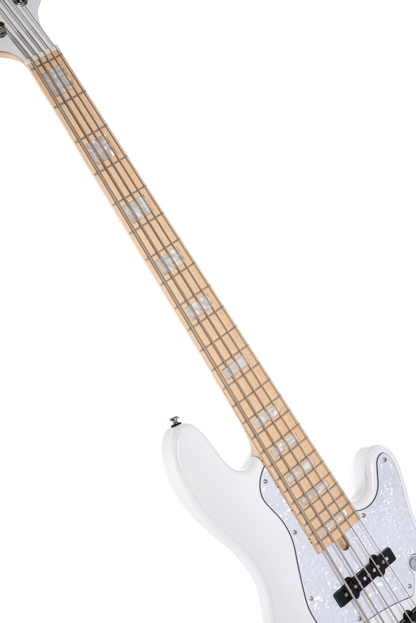 Cort NJS5WHT Elrick NJS-5 (5-String) Bass Guitar. White