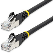 StarTech.com - StarTech 2ft CAT6a Snagless S/FTP Ethernet Cable Black NLBK2FCAT6APATCH