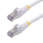 40ft White Cat8 Ethernet Cable, Snagless Rj45, 25g/40g, 2000mhz, 100w Poe, S/ftp