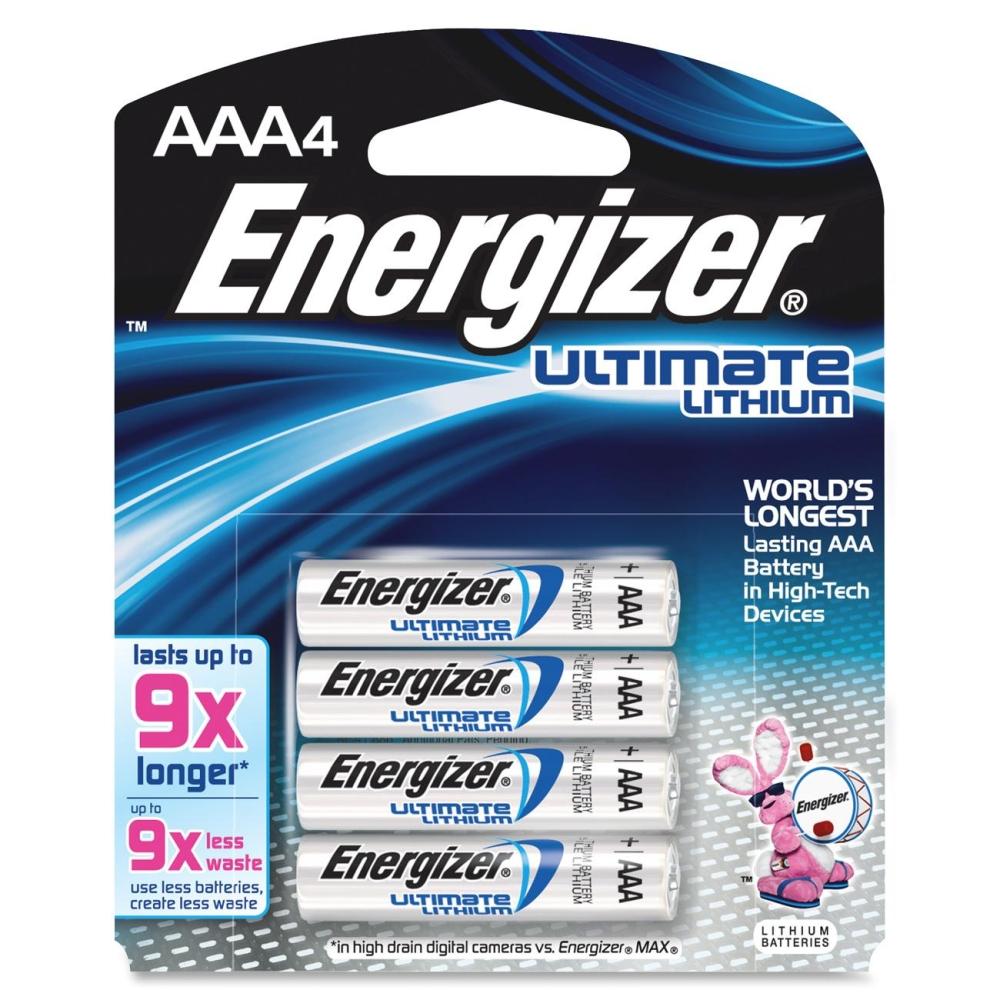 Energizer EL92 BP4  AAA-4pack Lithium Battery
