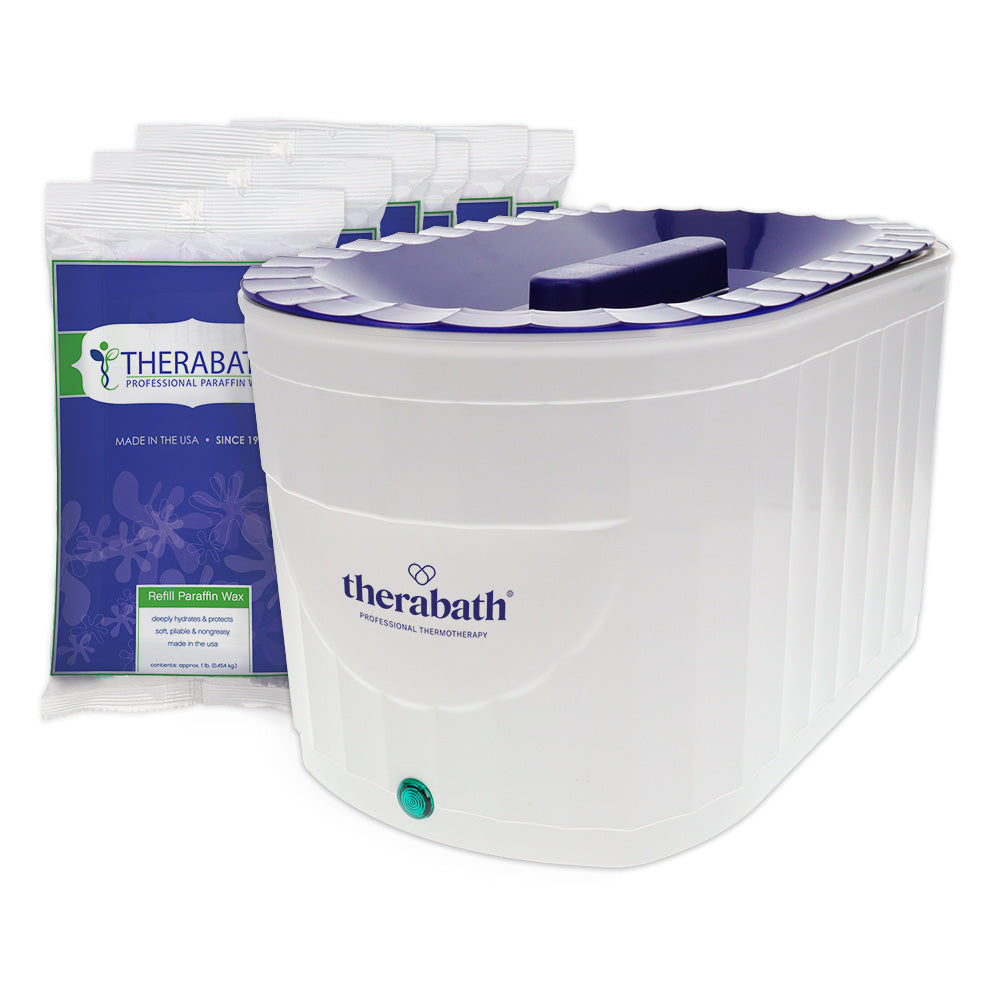 Therabath Pro Thermotherapy Paraffin Bath System, White, Scent Free