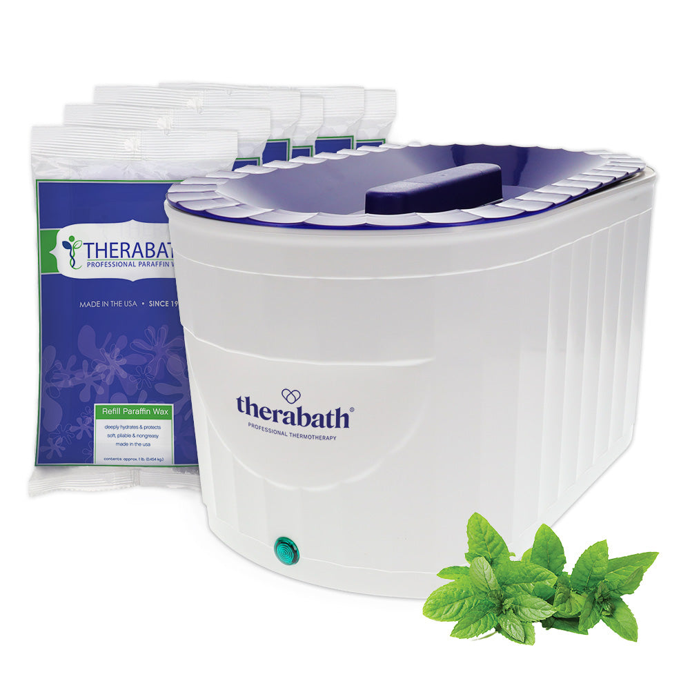Therabath Pro Thermotherapy Paraffin Bath System, White, Wintergreen