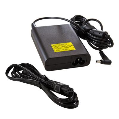 Acer AC Adapter - 65 W - 120 V AC, 230 V AC Input - 19 V DC Output - Black