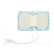Bodymed  4" X 6" Butterfly Foam Back Carbon Electrode, White, Latex Free, 1/Pack