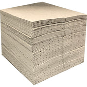 Universal Single-Ply Medium Wt. Sorbent Pad, 15" x 18"