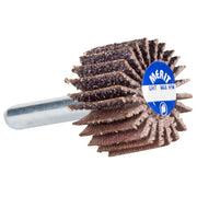 Norton Merit Mini Flap Wheel, 1"x 1"x 1/4", P40 Grit