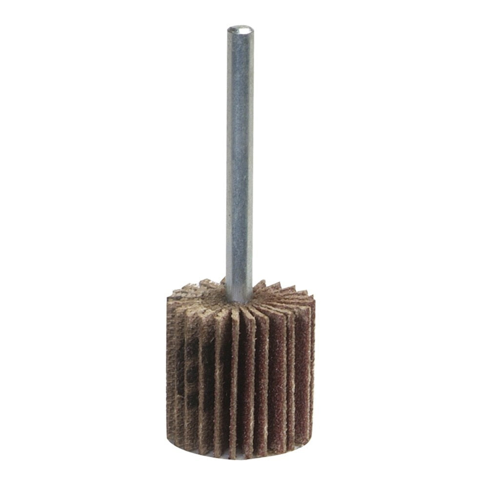 Norton Merit Micro Mini Flap Wheel, 1-3/16" x 3/8" x 1/8"  Grit 180, 10/bx