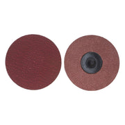 Merit Ultra Cermic Plus Powerlock Disc, Type 3, Size: 1", Grit: 80, Packaging Qty: 100 per pack