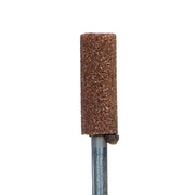 Norton, Vitrified Mounted Wheel, Diameter 1/4 Inch, Shape W164, Specification 38A Medium, Spindle Diameter 1/8 Inch, Maximum Speed 45,900 RPM, J2 Shank, 3/4 Inch Thickness