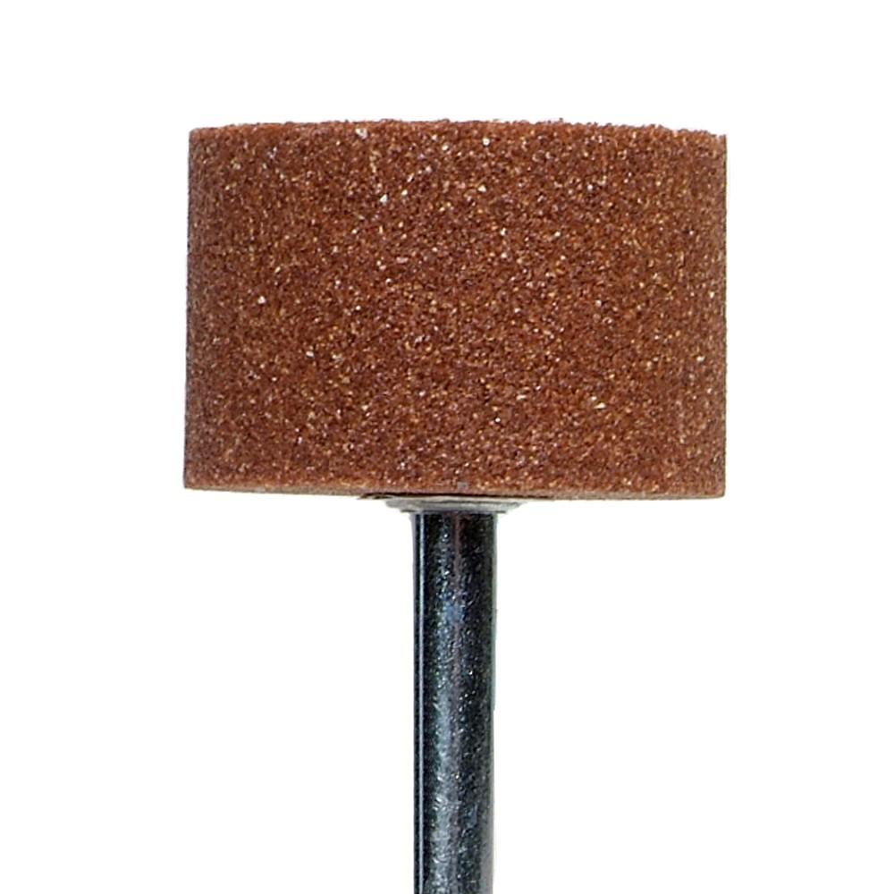 Norton Vitrified Mounted Wheel, Diameter 1 1/2 Inches, Shape W237, Specification 38A Medium, Spindle Diameter 1/4 Inch, Maximum Speed 22,500 RPM, 1 Inch Thickness 5 per box
