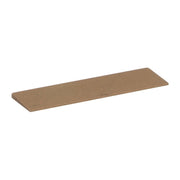 Norton Abrasives - India Knife Blade File Sharpening Stone - Size: 1/8" x 1" x 4", Grade: Medium, Material: Aluminum Oxide, Cross Section Shape: Triangular, 20 per case