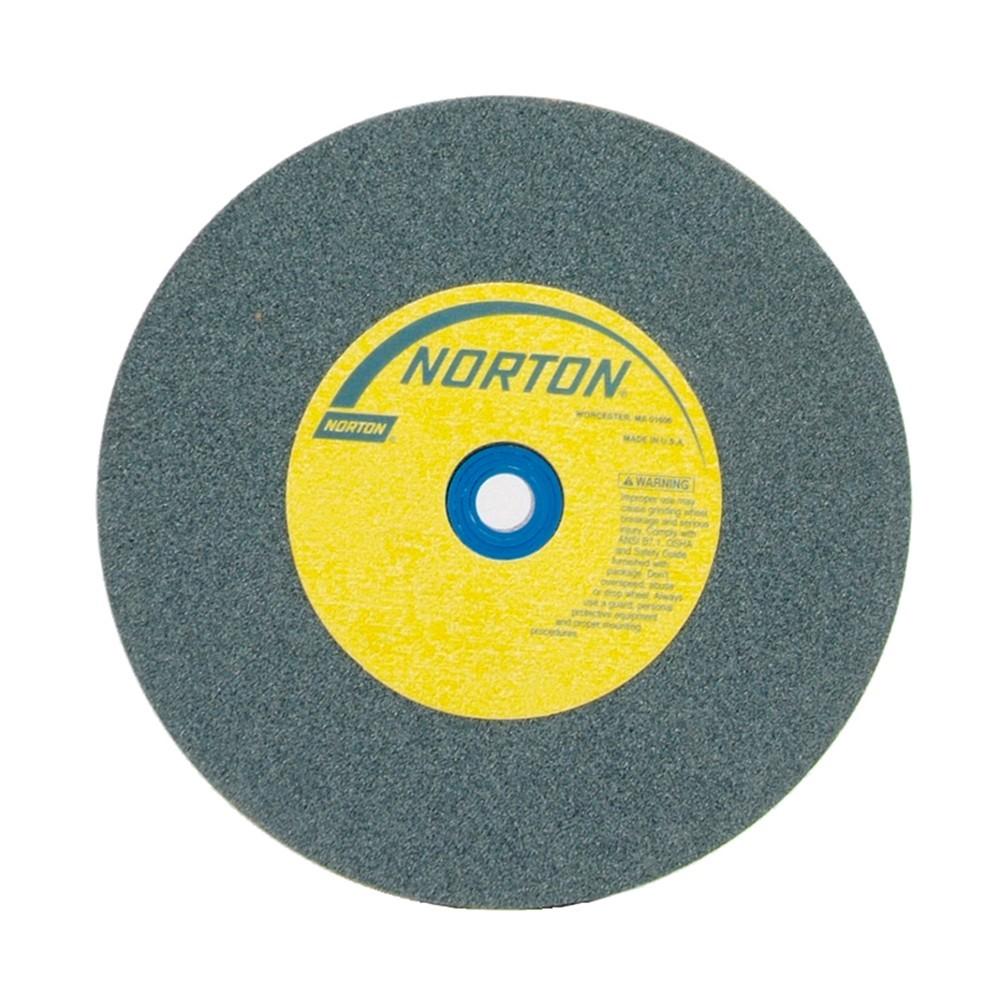 Norton Silicon Carbide for non-metal (Green) Y460009, Size: 6 x 3/4 x 1, Medium Grit, Max RPM 4140
