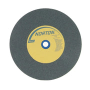 Norton Grinding Wheel, Bench and Pedestal Wheel, Type 1 - Silicon Carbide for Non-Metal, 10 x 1 x 1-1/4 Med