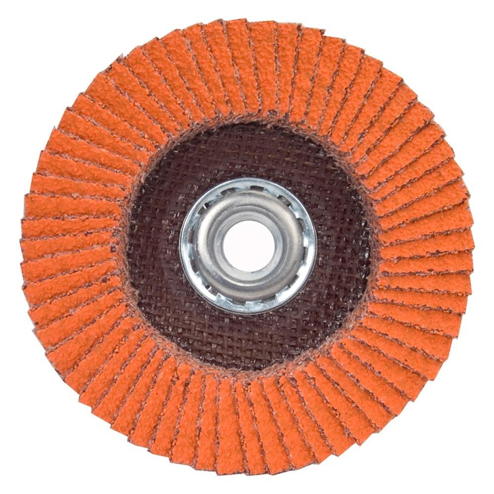 Norton SG Blaze Flap Disc, Style: Type 29, Size: 4-1/2", 5/8-11, Grit: 36, Packaging Qty: 10 per box
