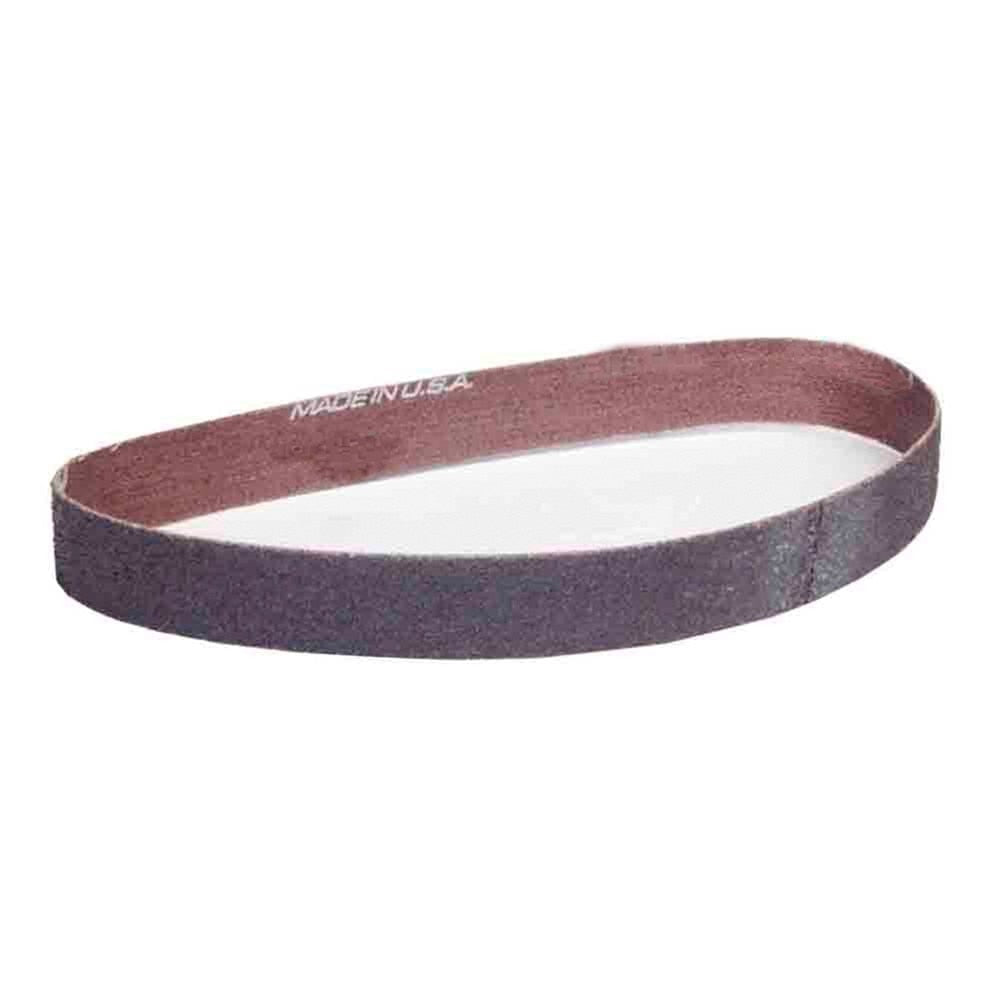 Norton Sanding Belt, 1/2" x 24", 80 Grit, P80X R283, 50 per box, 200 per case