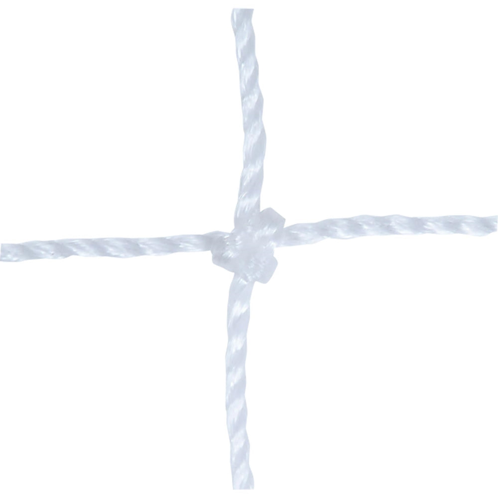Twisted Soccer Goal Net 3.0mm - White, 3.0 Mm