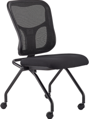 Flip Chair (No Arms) - Black