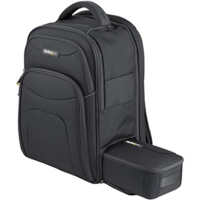15.6  Laptop Backpack W/ Removable Accessory Case  Professional IT Tech Backpack for Work/Travel/Commute  Nylon Computer Bag