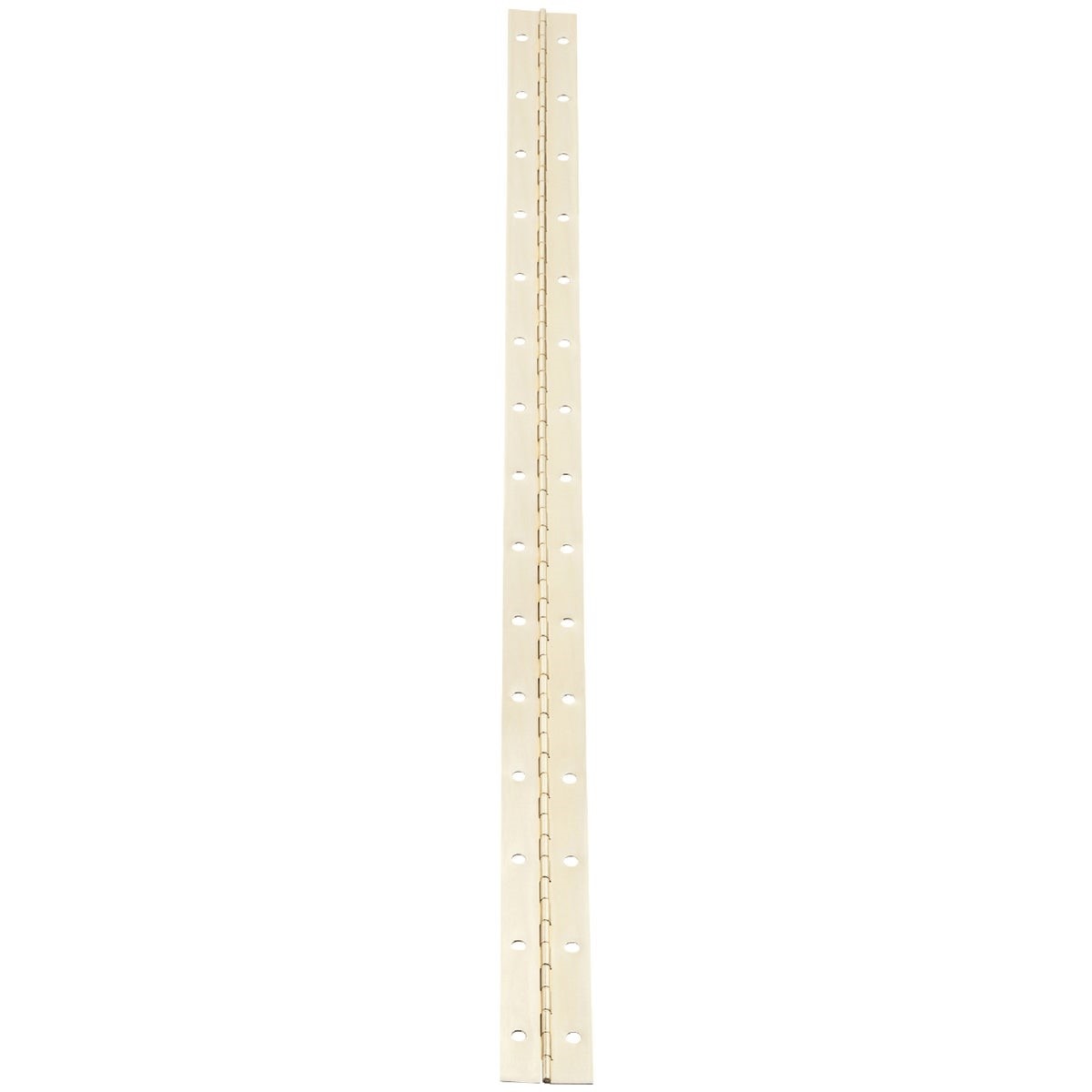 National Steel 1-1/2 In. x 30 In. Bright Brass Continuous Hinge