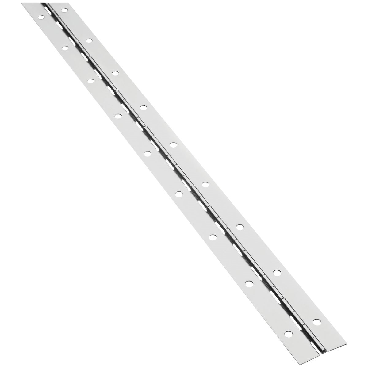 National Steel 1-1/2 In. x 48 In. Nickel Continuous Hinge
