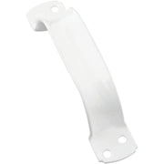 National 6-3/4 In. White Vinyl Coated Zinc Door Pull