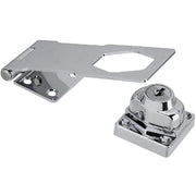 National 4-1/2 In. Keyed Different Hasp Lock
