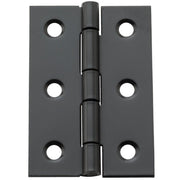 National 2 In. X 1-3/8 In. Oil Rubbed Bronze Broad Hinge (2-Pack)