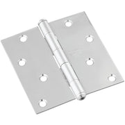 National 4 In. Square Stainless Steel Door Hinge