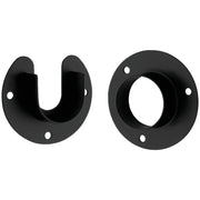 Stanley Home Designs 1-5/16 In. Zinc Closet Rod Socket, Oil Rubbed Bronze (2-Pack)